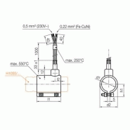 Collier chauffant avec thermocapteur - H1134/D1xL1xP_1