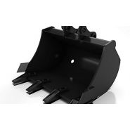 Godet d'excavation-mini-pelle - caterpillar finance france - 711 mm (28 in) - poids 61 kg_1