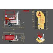 Nacelle tractable parma7 - matilsa - hauteur de travail 7.5 m - capacité du panier 2 personnes_1