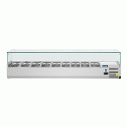 Saladette réfrigérée 9 bacs GN 1/3 Série G GD878 Polar_1