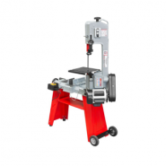 Scie à ruban métal HOLZMBS115_230V - Construction en fonte avec arrêt automatique, inclinaison 0°-45°_1