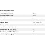 Cm32e groupes électrogènes industriel diesel - caterpillar - caracteristique nominale min max 3 085 kwe à 4 630 kwe_1