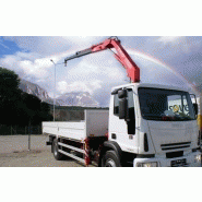 Grue auxiliaire Fassi F90A e-active - Capacité de levage jusqu’à 8,55 tm - Bras hydraulique jusqu’à 12,30 m avec jib_1