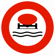 Panneau d'interdiction B18B - Accès interdit aux véhicules transportant des marchandises polluantes pour les eaux - Made in France_1