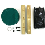 Récupérateur d'eau de pluie cylindrique - 500 L, 650 L_1