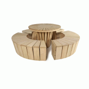 Table et bancs rond HELIOS_1