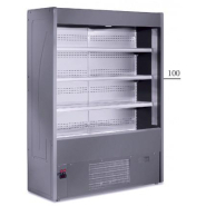 Vitrine verticale positive sans porte, idéal pour chr, traiteurs, boulangeries, pâtisseries et chocolateries - light 100 iarp