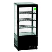 Mini vitrine réfrigérée 78 l, blanche , pour chr, traiteurs, boulangeries, pâtisseries et chocolateries -professionnelle bartscher_1