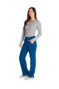 Pantalon d'infirmière femme à taille moyenne avec cordon - Réf: DKE010 - 7 poches - Dickies Medical_1