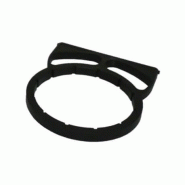 Porte filtre transparent 9-3/4 pouces polyvalent avec équerre de fixation et clé_1