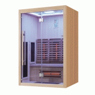 SAUNA INFRAROUGE BOREAL® SIGNATURE 130 À SPECTRE COMPLET - 130X110X205_1