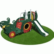Structure de jeu transport tracteur - trai04pe pour enfants de 2 à 7 ans, capacité 12 enfants_1