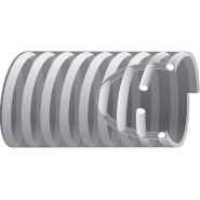 Tuyau Spirabel SNTS - Couronne de 50 m, Blanc, 60 mm / 63,3 mm_1