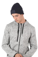 Bonnet avec patch en coton et doublure polaire Thinsulate - Réf: KP894 - Taille unique - Plusieurs coloris disponibles_1