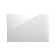 CAMPAVER Nativ Radiateur connecté Horizontal 1000W Verre massif Blanc lys - Intuis - K161113_1