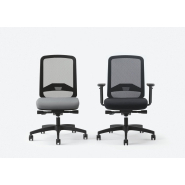 Fauteuil de bureau design et ergonomique avec options personnalisées_1