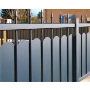 Montezuma  - clôture en aluminium - rd productions - ajourée / festonnée_1