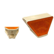 Réflecteur pour glissières métal 100% étanche - STI Balisage routier_1