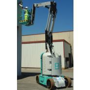 Nacelle articulée IT 150 E - Imer - hauteur de travail 17,60 m - mouvements simultanés et déport arrière nul_1