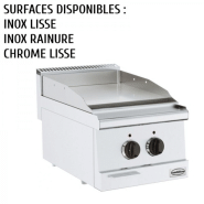 Petite plancha électrique professionnelle série 600 Combisteel - 7178.0035 - Plaque à snacker 15 mm, plusieurs finitions disponibles_1