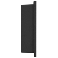 Vidaxl niche de douche noir mat 41x36x10 cm 151391_1