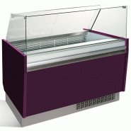 Vitrine de présentation glacier 10+10 bacs - ESTI Multicouleurs - Violet_1