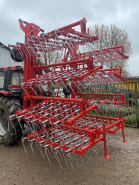 Herse étrille NC 12.0m JM - Occasion - Largeur 12m, repliage hydraulique, dents 7mm_1