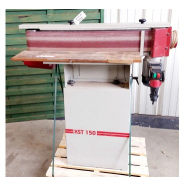 Ponceuse de chants à bande oscillante et inclinable - CEM KS 150_1