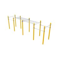 Station Street Workout Suspendue HER-08 - Parcours à franchir et barres de traction_1