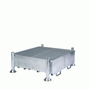 Support de filtration sur rétention pour big-bag (retentmud)