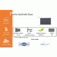 Porte de garage latérale lisse - 2800 / 2750_1