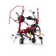 Spider 555/4 faneuse professionnelle - sip - largeur de travail 5,30 m_1