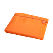 Sac shopping pliable - 190T polyester - Taille pliée 150x110 mm - Couleur orange_1