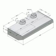 Bartscher - hotte aspirante novy de 1000 mm_1