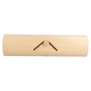 Boite cylindrique bois 7/9 macarons Ø6x22,5cm - par 50_1