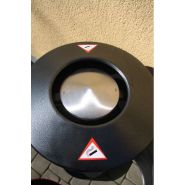 Cendrier poubelle en acier galvanisé - Gamme Australia UrbainEco - Contenance 75-80L_2