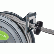 Dévidoir mural automatique en acier poudré Geka Plus PA20SK - Tuyau 3/4'' 20m avec raccords rapides et gicleur laiton_1