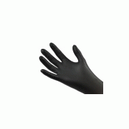 GANTS usage unique NITRILE noir tres resistant premium boite de 100 mediprotec (isognn365)_1