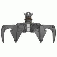 Grappin pour ferraille et matériaux divers - modèle PRE 500 CMB pour pelles et chargeuses_1