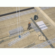 Système antichute - Protector Load AN518 - câble galvanisé Ø 4 mm - charge jusqu'à 250 kg_1