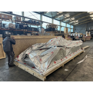 Caisse en bois sur-mesure en OSB - NIMP15 SEI 4C - Housse Thermosoudée - Fret Maritime