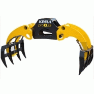 Grappin polyvalent pour bennes à bois KESLA proG25