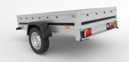 Remorque bagagère non freinée - 2,01 X 1,26 M - MARTZ BASIC 201_1