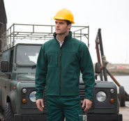 Veste softshell homme - Réf: R121 - déperlante, coupe-vent, respirante et imperméable - marque Result_1