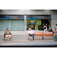 Banc public Neobarcino UM304NL - Mobilier urbain en bois FSC ou bois d'ingénierie - Traitement anticorrosion_1