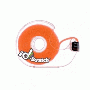Bande auto-agrippante ID-SCRATCH - 20 mm de large x 200 cm de long - Polypropylène orange_1