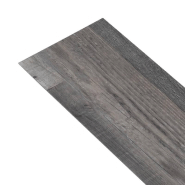 Vidaxl planches de plancher pvc 4,46m² 3mm autoadhésif bois industriel 146578_1