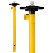 Pompe pour cuve IBC - Lutz - Pompe à tambour PP avec moteur MI-4 - 0205-105 - adaptée aux milieux corrosifs_1