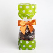 Sachet confiseur imprimé 12 x 26 cm avec fond carton - par 100_1
