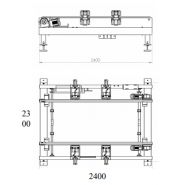 Têtes de marquage à chaud combiné 1F - Machines pour palettes - Platon - 900 kg - Dimensions des palettes : 1400 x 1300 mm max_1